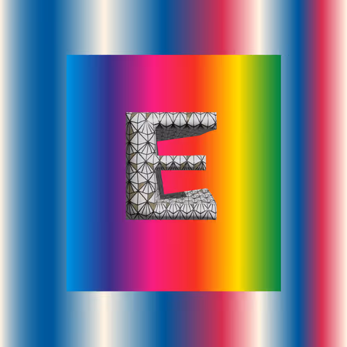 Letter E