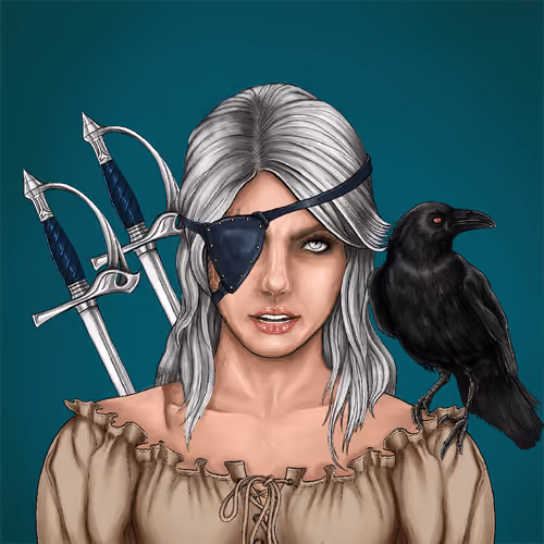 Monster Huntress #1077