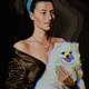 Lady with Pomeranian - Glitch Edition