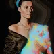 Lady with Pomeranian - TV Screen Edition