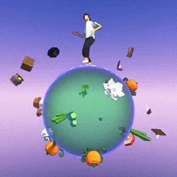 7696