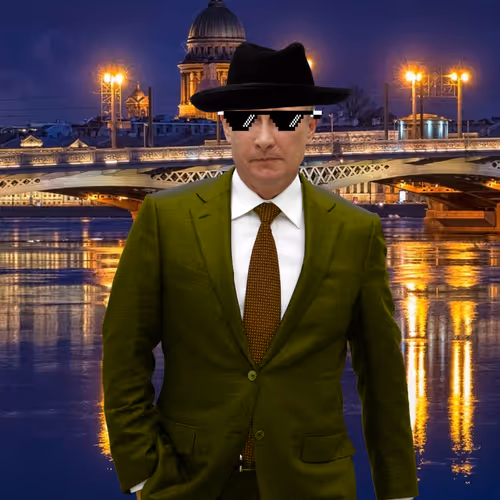 Putin Digital Trading Card