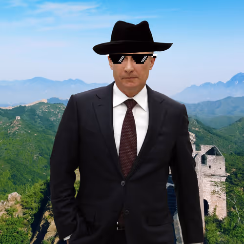 Putin Digital Trading Card