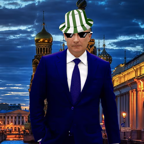 Putin Digital Trading Card