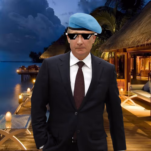 Putin Digital Trading Card