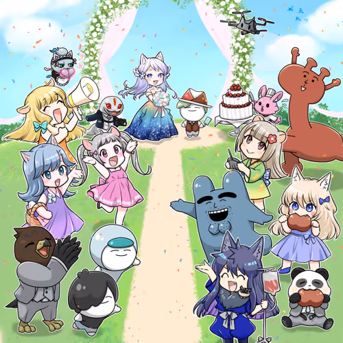 ice-maiko metaverse wedding anniversary NFT Diamond