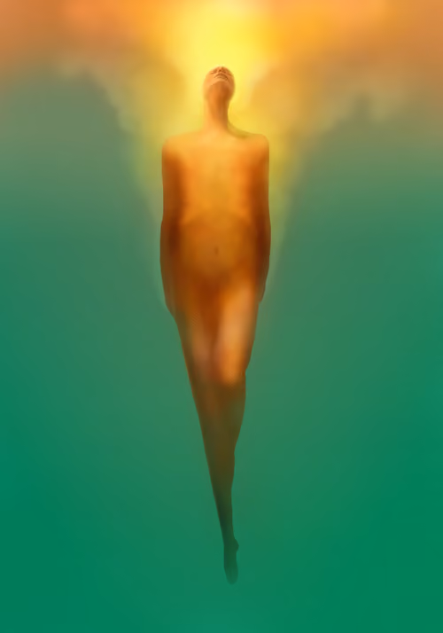 Untitled or The Flame 2 | From Darshan Series