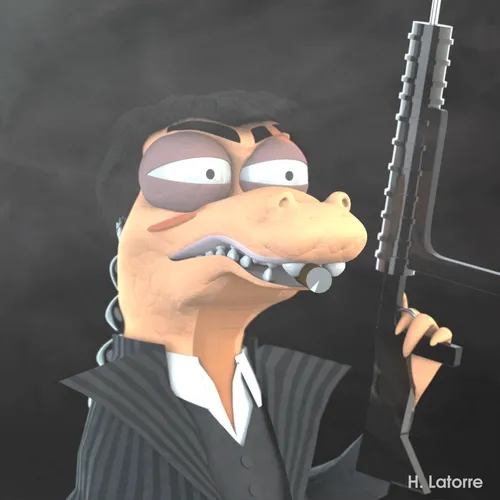 CRYPTO GATOR MONTANA #23