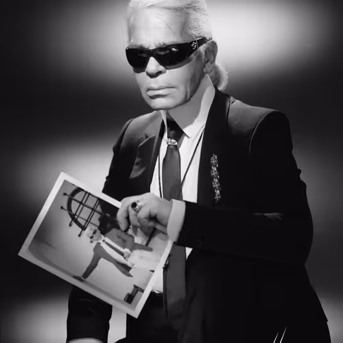 Karl Lagerfeld - Studio Harcourt