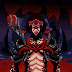 #6537 Mushen Blood Red 