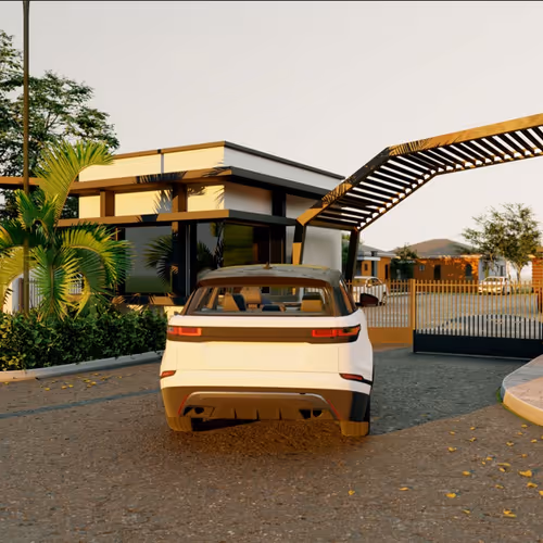 3D Exterior Elevation