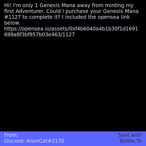 From: Discord: AnonCat#2170
