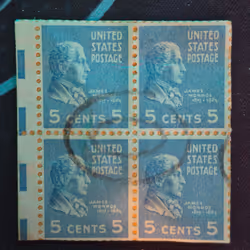 1938 Presidentail series James Monroe