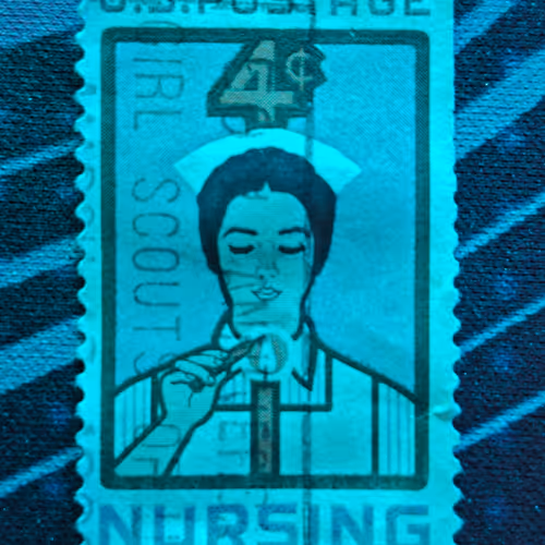 1961 Nursing stamp 