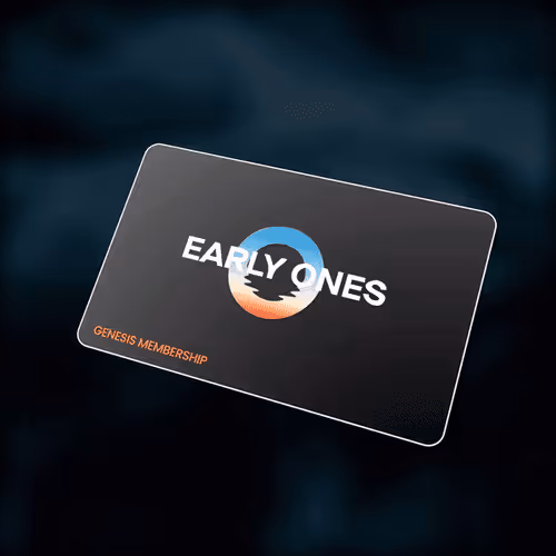 Early Ones Genesis Membership Pass