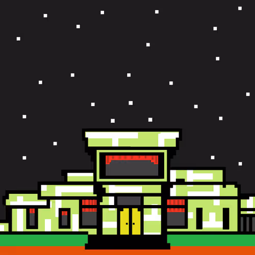 8 Bit Graffiti Mansions