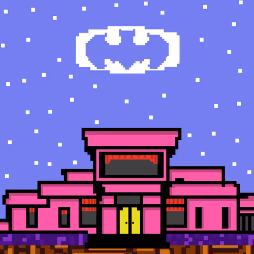 8 Bit Graffiti Mansions