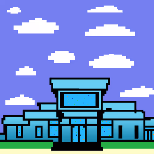 8 Bit Graffiti Mansions