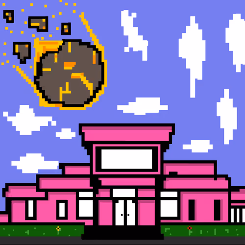 8 Bit Graffiti Mansions