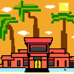8 Bit Graffiti Mansions