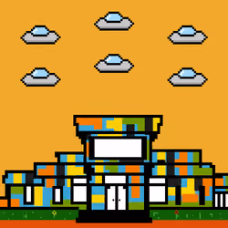 8 Bit Graffiti Mansions
