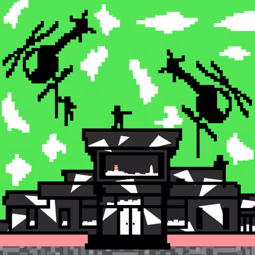 8 Bit Graffiti Mansions