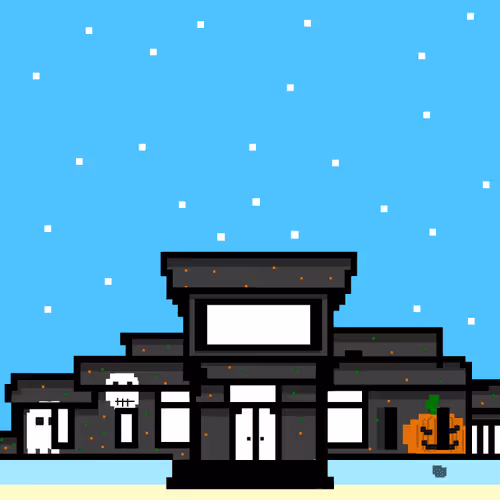8 Bit Graffiti Mansions