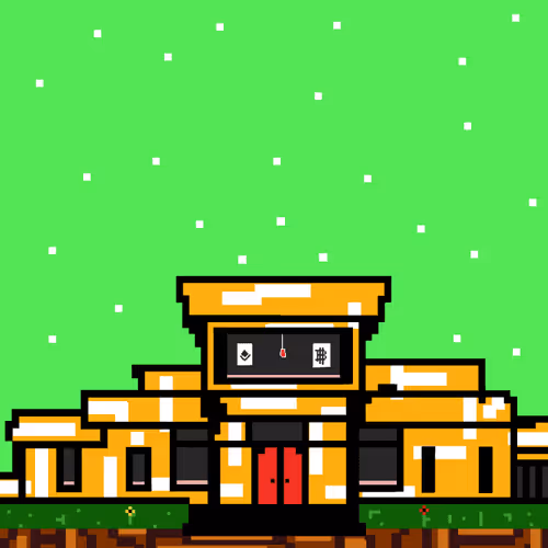 8 Bit Graffiti Mansions
