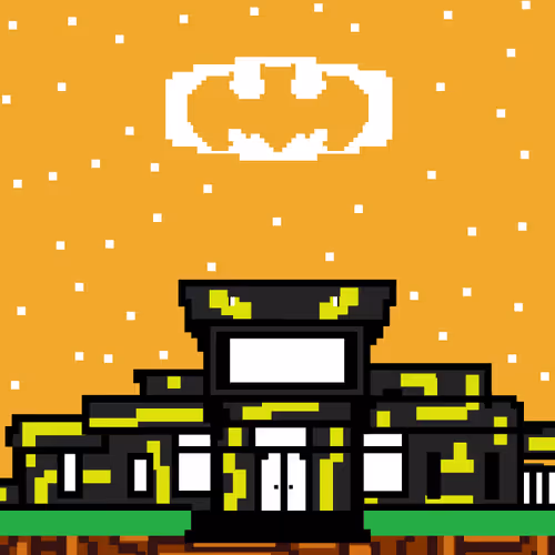 8 Bit Graffiti Mansions