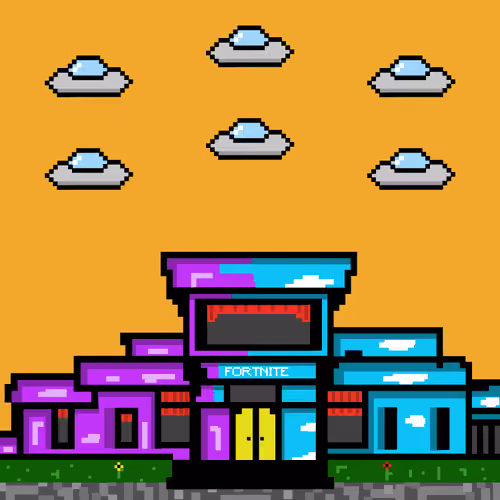 8 Bit Graffiti Mansions