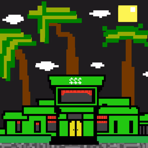 8 Bit Graffiti Mansions