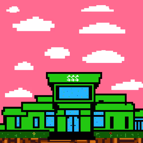 8 Bit Graffiti Mansions