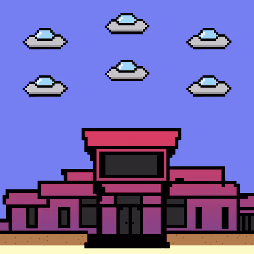 8 Bit Graffiti Mansions