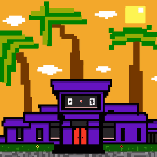 8 Bit Graffiti Mansions