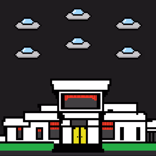 8 Bit Graffiti Mansions