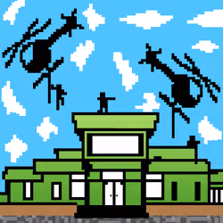 8 Bit Graffiti Mansions