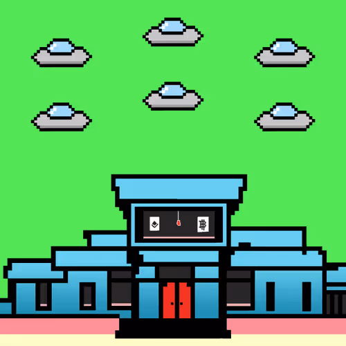 8 Bit Graffiti Mansions