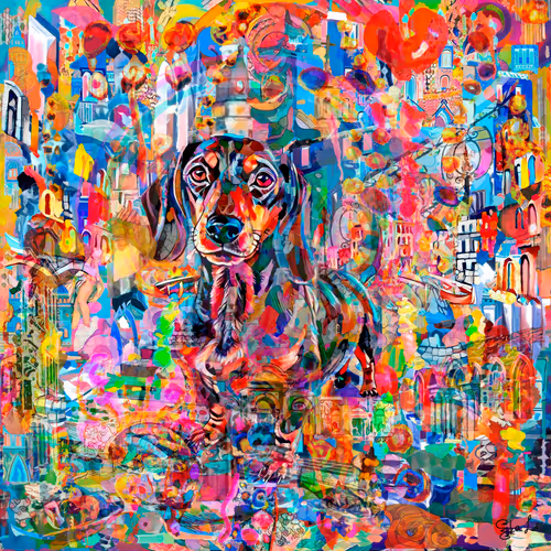 Dachshunds In Venice