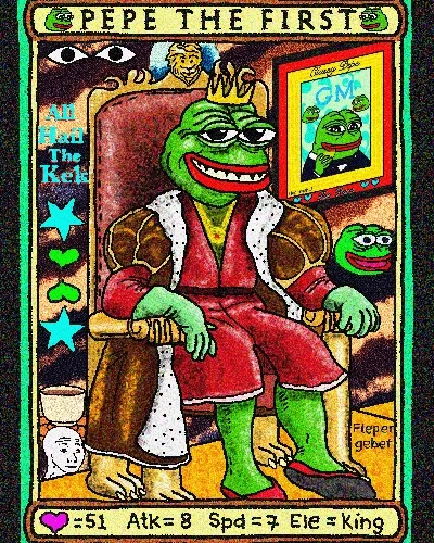 Pepe The First Open Edition Rare Pepe Studies