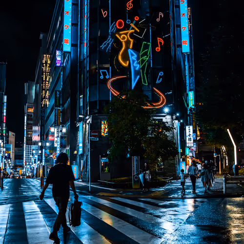 BLUE NEON