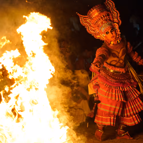 Sunset in Kerala - Gods own country