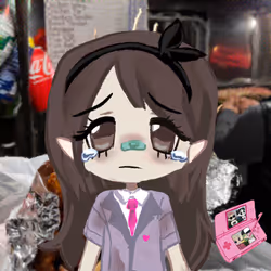 734