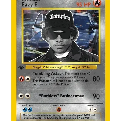 Eazy-E-PokeRapper Legend Card
