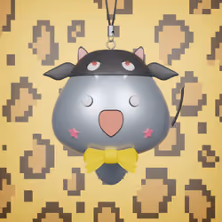 3D Shimeji Keychain #219