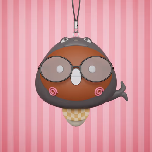 3d Shimeji Keychain