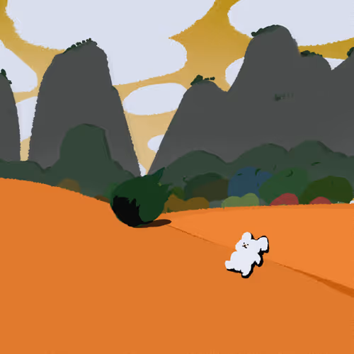Sky Cloud Mountain Bird #35