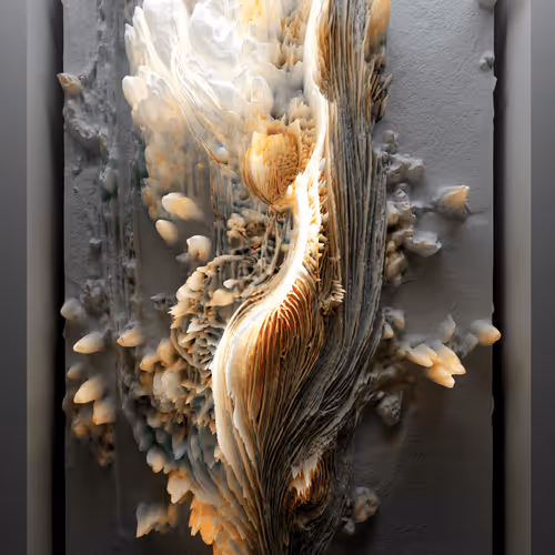 Latent Floral A By Refik Anadol