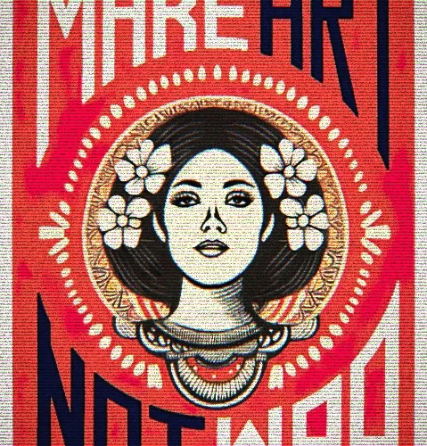 Make Art Not War - Q3cv2tCIjL