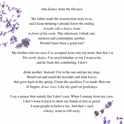 One Easter After the Divorce