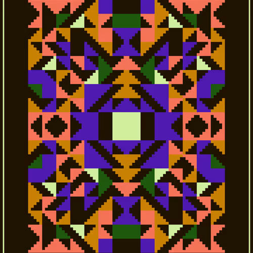 Pixel Symmetry Patterns By Theformatix